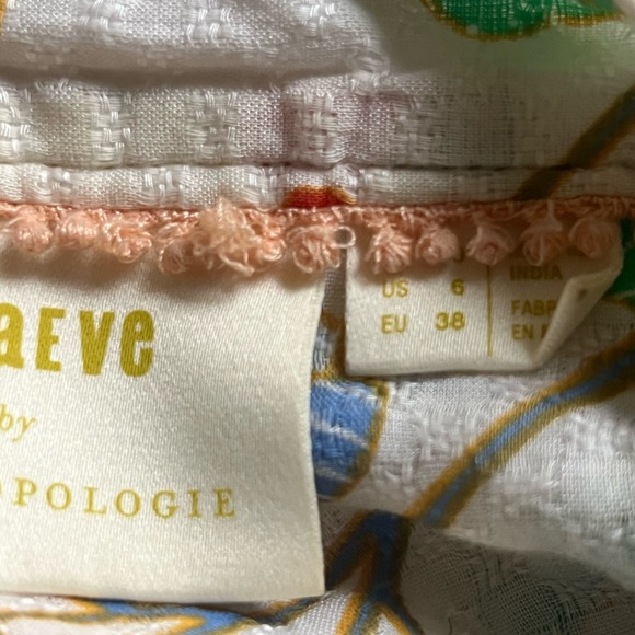 Maeve Fun Multicolor Floral Blouse Anthropologie - Picture 3 of 6